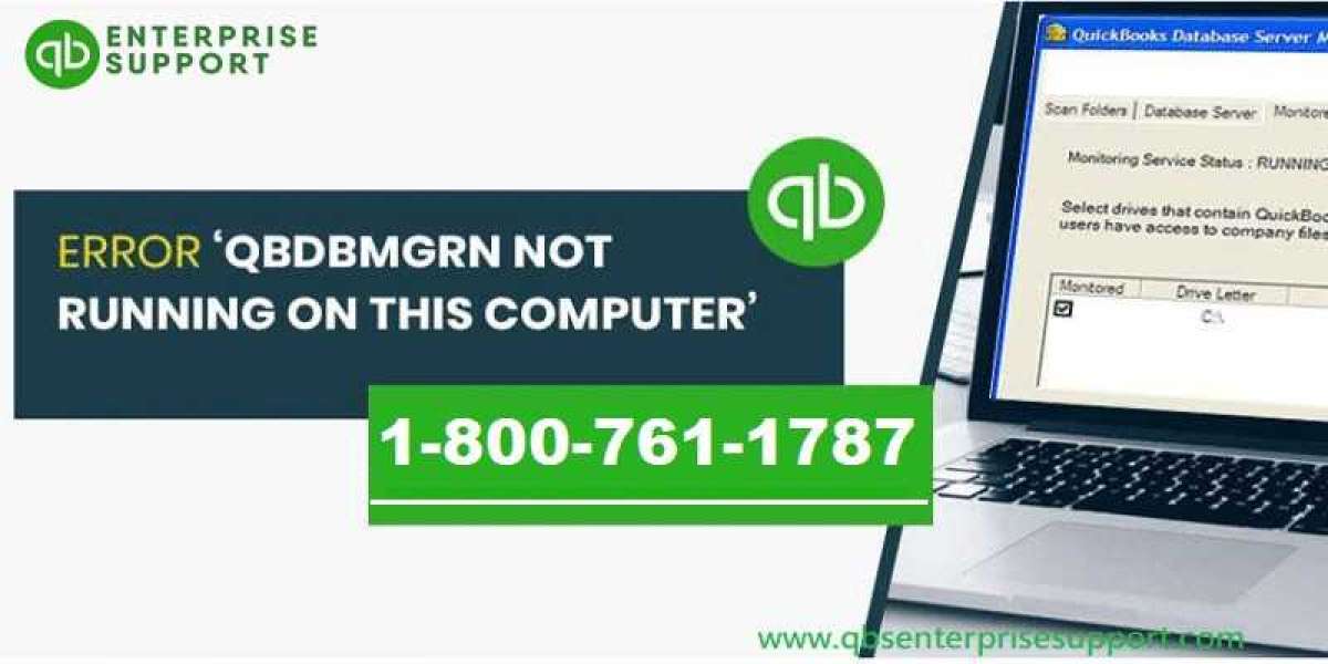 QBDBMgrN not running on this computer