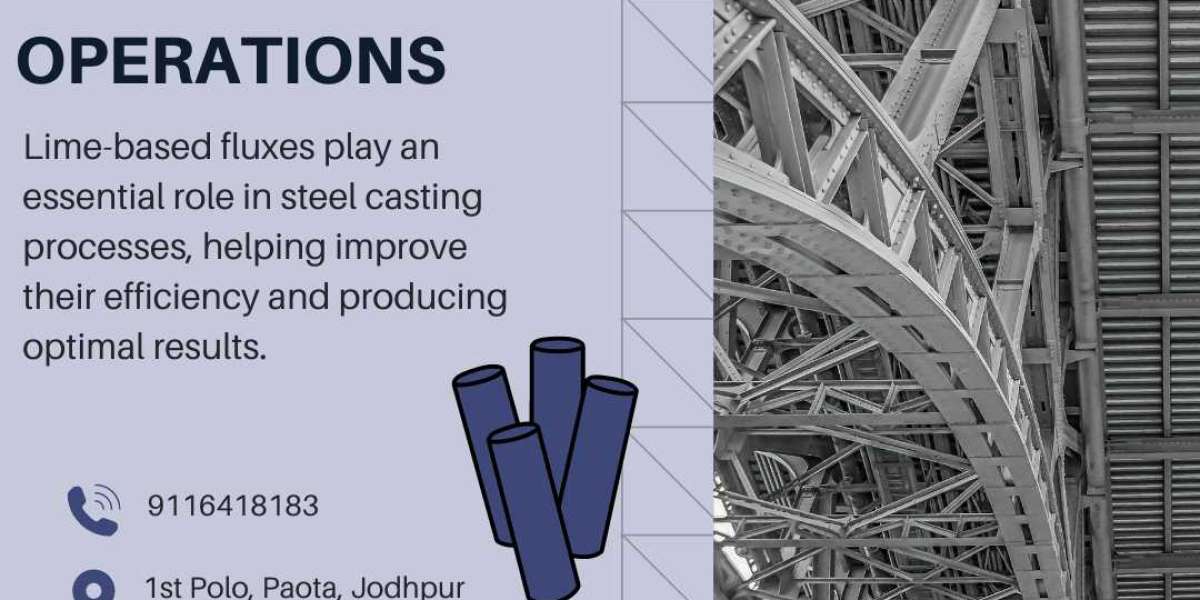 Lime-Based Fluxes for Steel Casting Operations