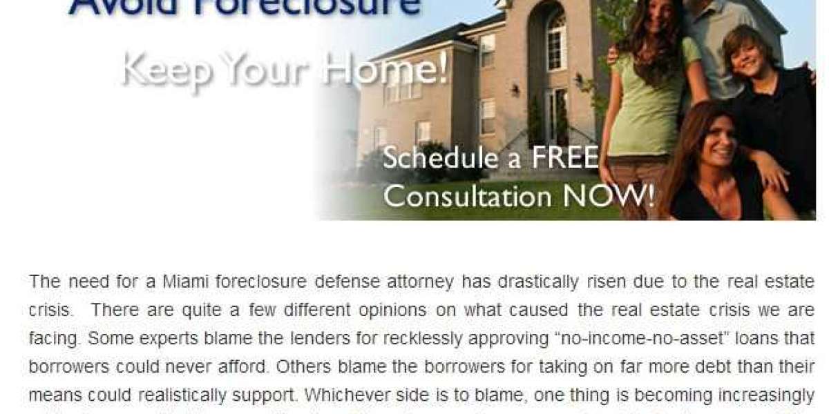 Why Foreclosure Defense is Miami's New Hope for Homeowners