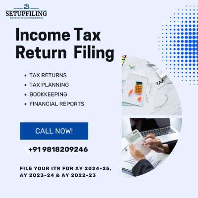 Income Tax Return Filing for Last 3 year Profile Picture