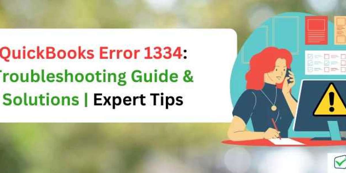 How to fix QuickBooks Error 1334