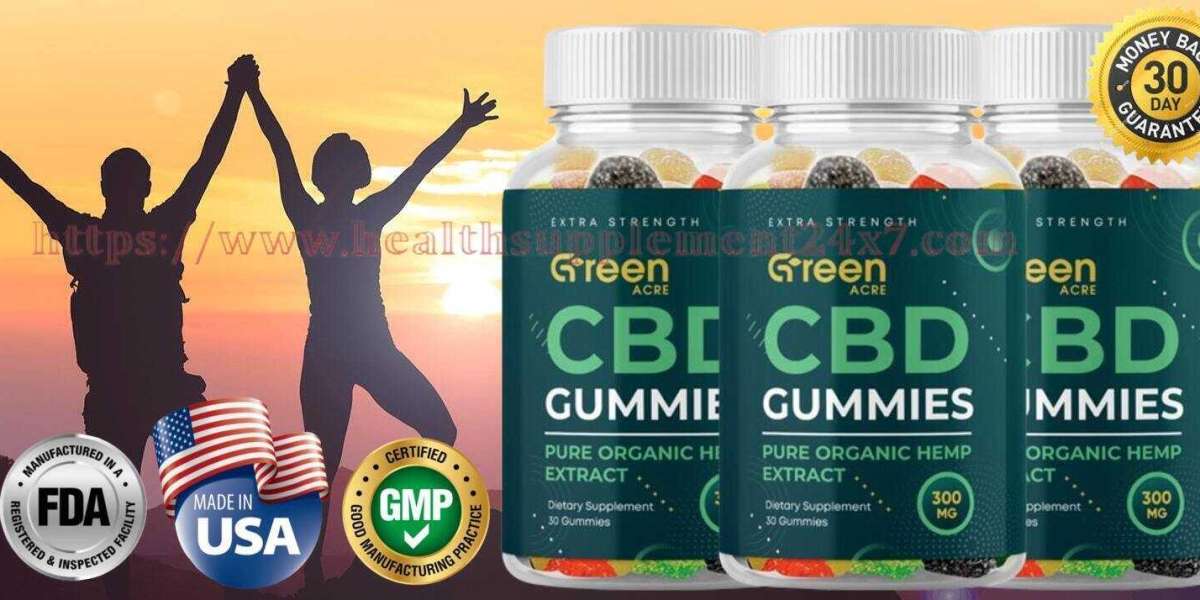 Green Acre CBD Gummies 【USA GREAT DEALS!】 Relieves Anxiety & Stress Organic Formula