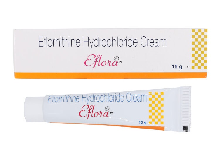 Eflora Cream-Eflornithine hydrochloride-Combat Hirsutism