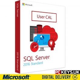 Microsoft SQL Server 2016 Standard 10 USER CALS