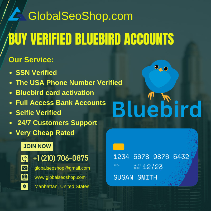 Buy Verified Bluebird Bank Accounts -best banking solutions