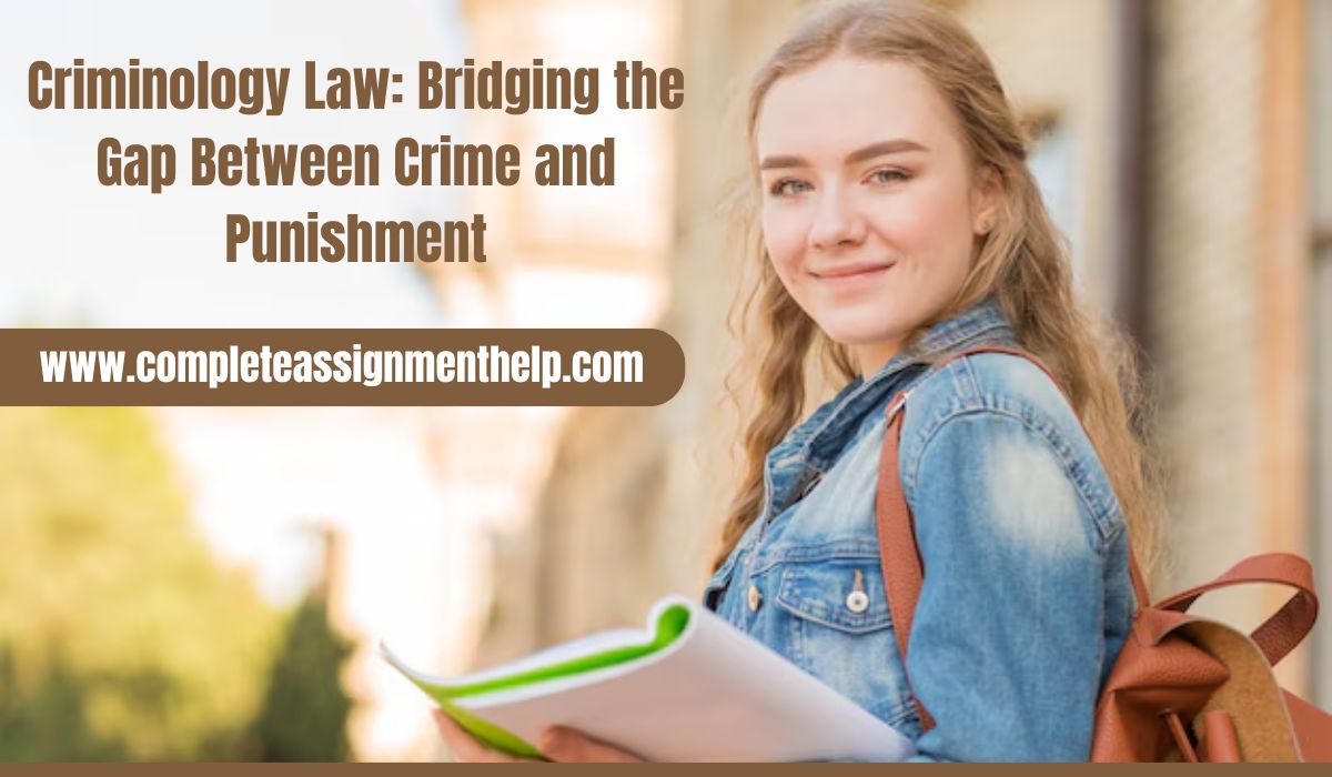 Criminology Law: Bridging the Gap Between Crime and Punishment