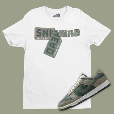 Sneakerhead Sticker T-Shirt Matching Dunk Low PRM Urban Landscape 2.0 Profile Picture