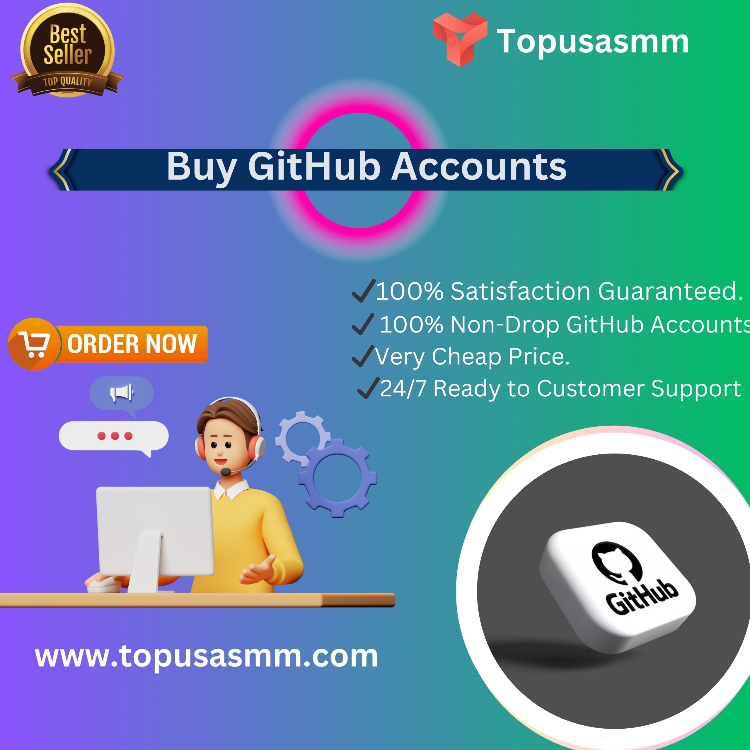 Buy GitHub Accounts - Top USA SMM