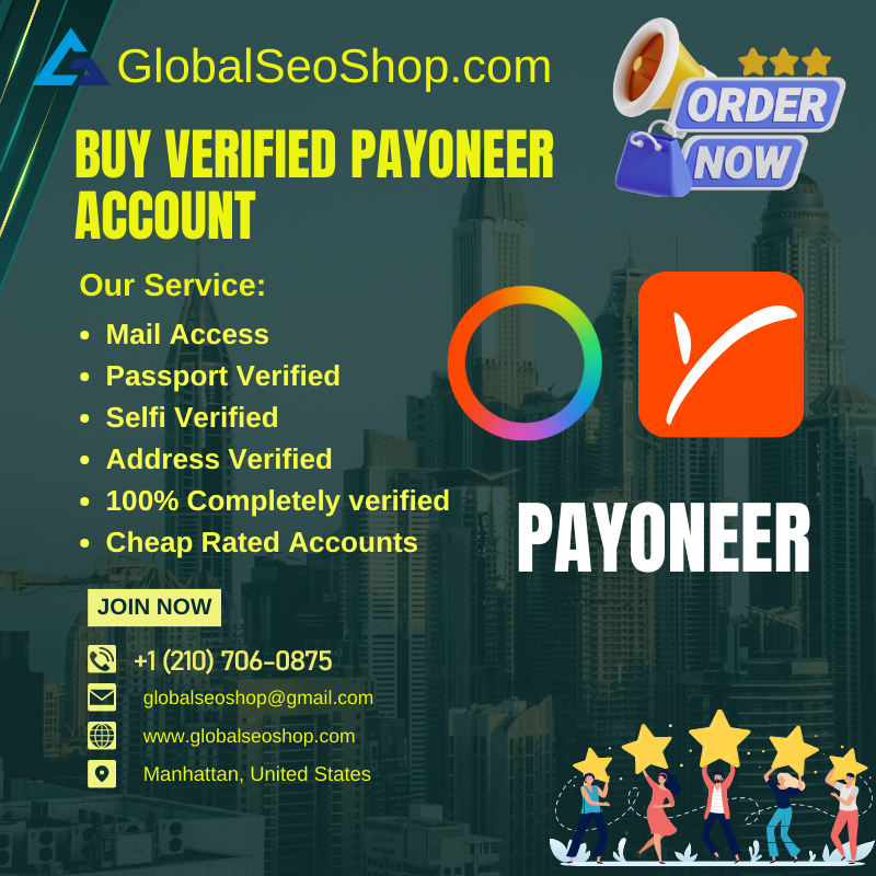 Buy Verified Payoneer Account -online payment platform