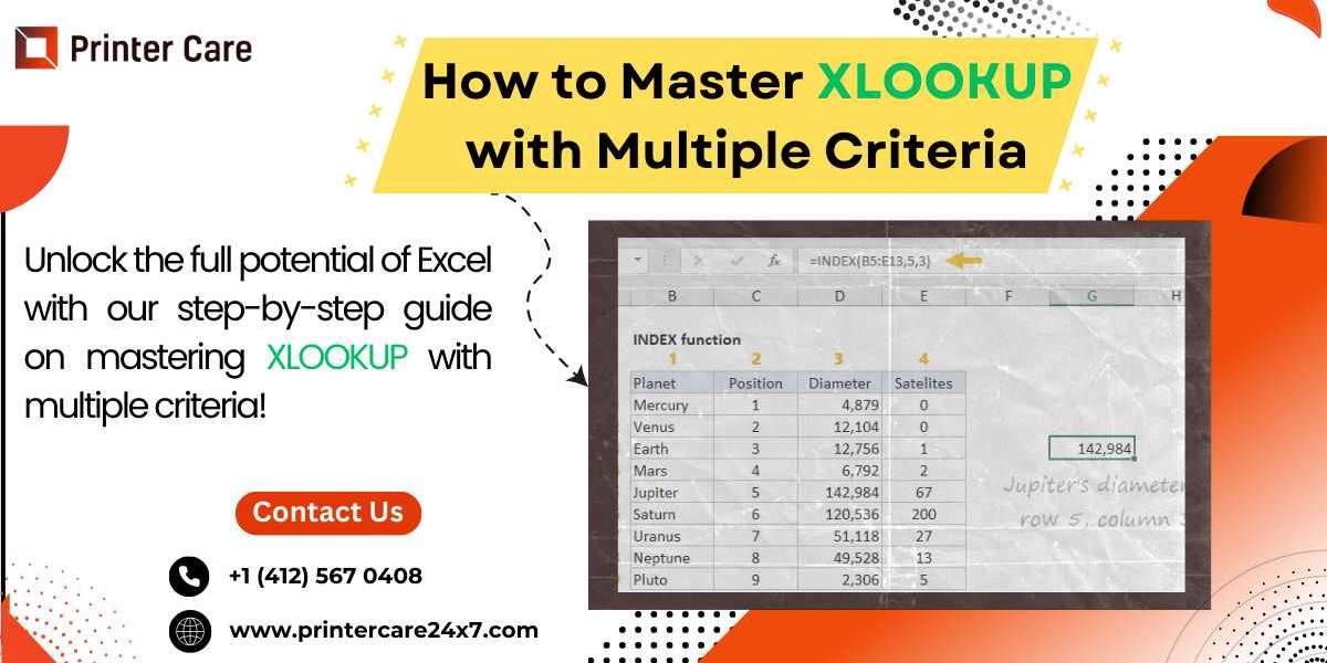 XLOOKUP with Multiple Criteria | +1 (412) 567 0408