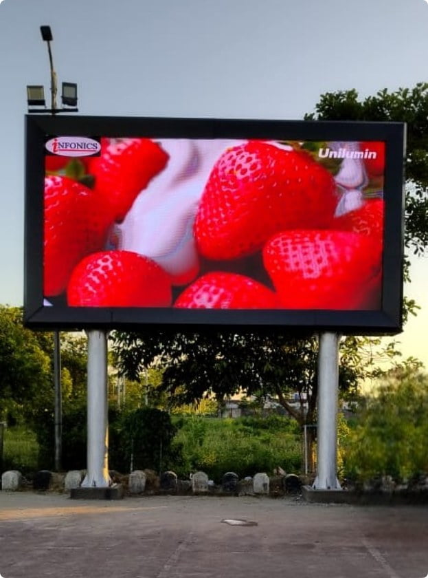 Outdoor Led video wall Display Screen Manufacturers in india - Infonics