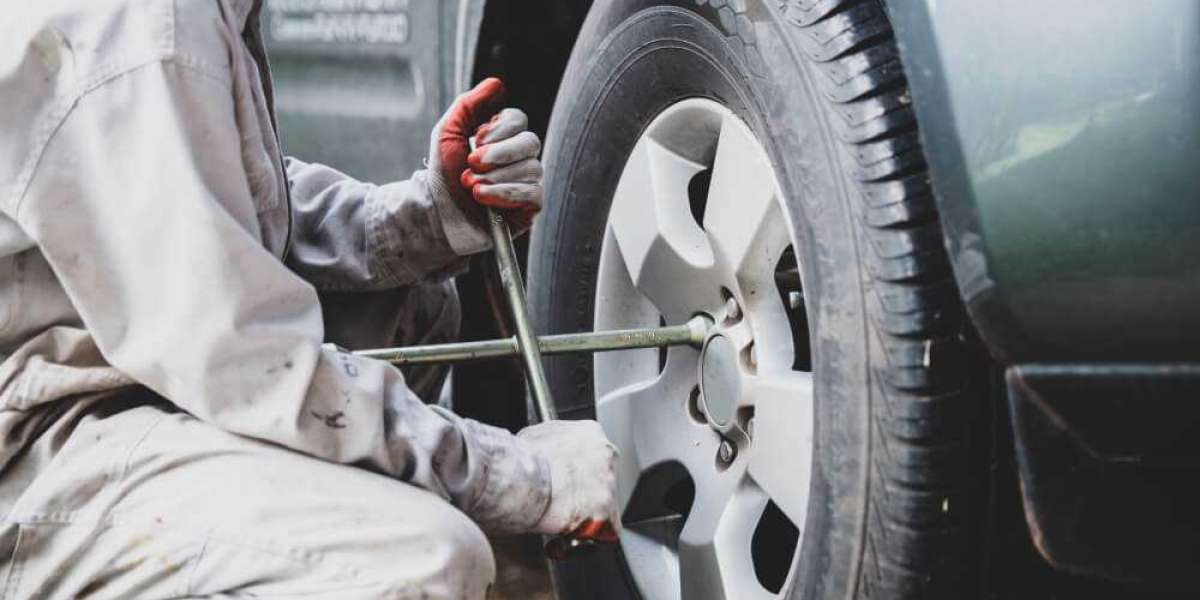 Tyre puncture repair service
