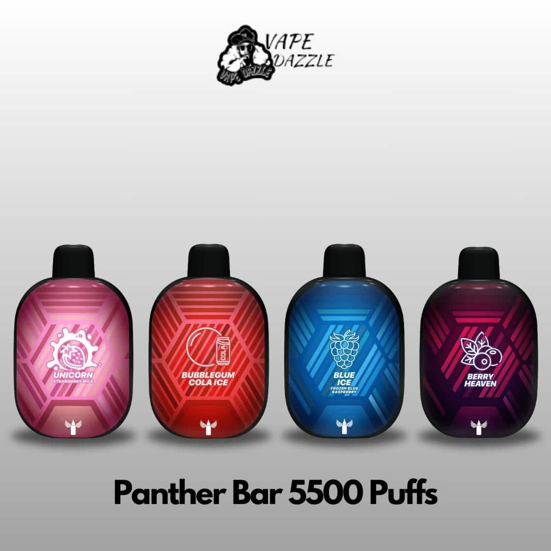 Panther Bar 5500 Puffs New impressive Disposable vape in UAE