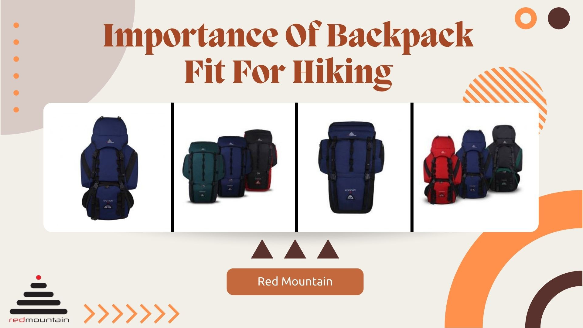 The Importance of a Backpack, Fit for Hiking