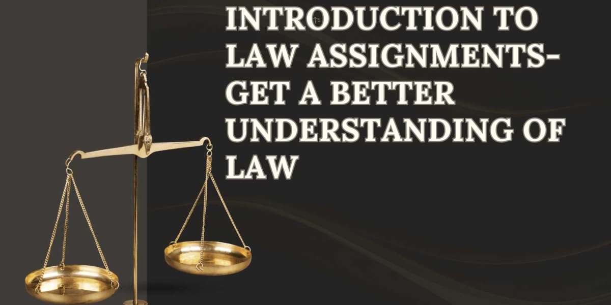 Introduction To Law Assignments- Get A Better Understanding Of Law