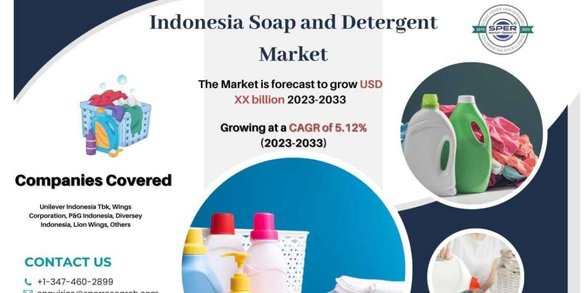 Indonesia Soap and Detergent Market Growth and Share, Trends, Demand, Key Manufacturers and Future Outlook 2033