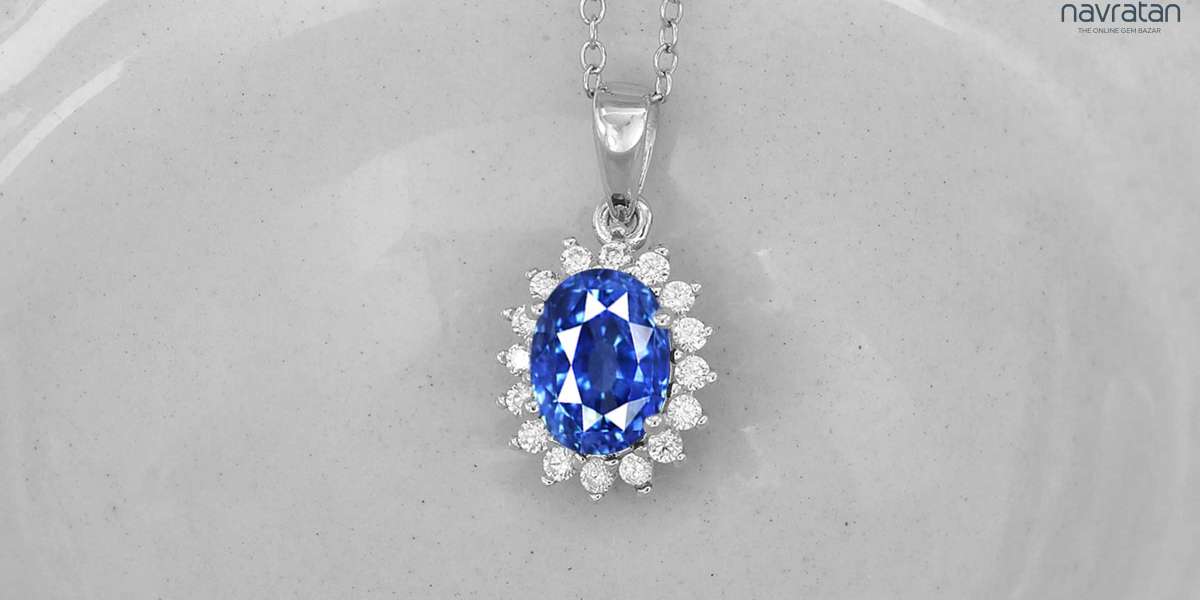 astrological benefits of wearing blue sapphire Pendant.