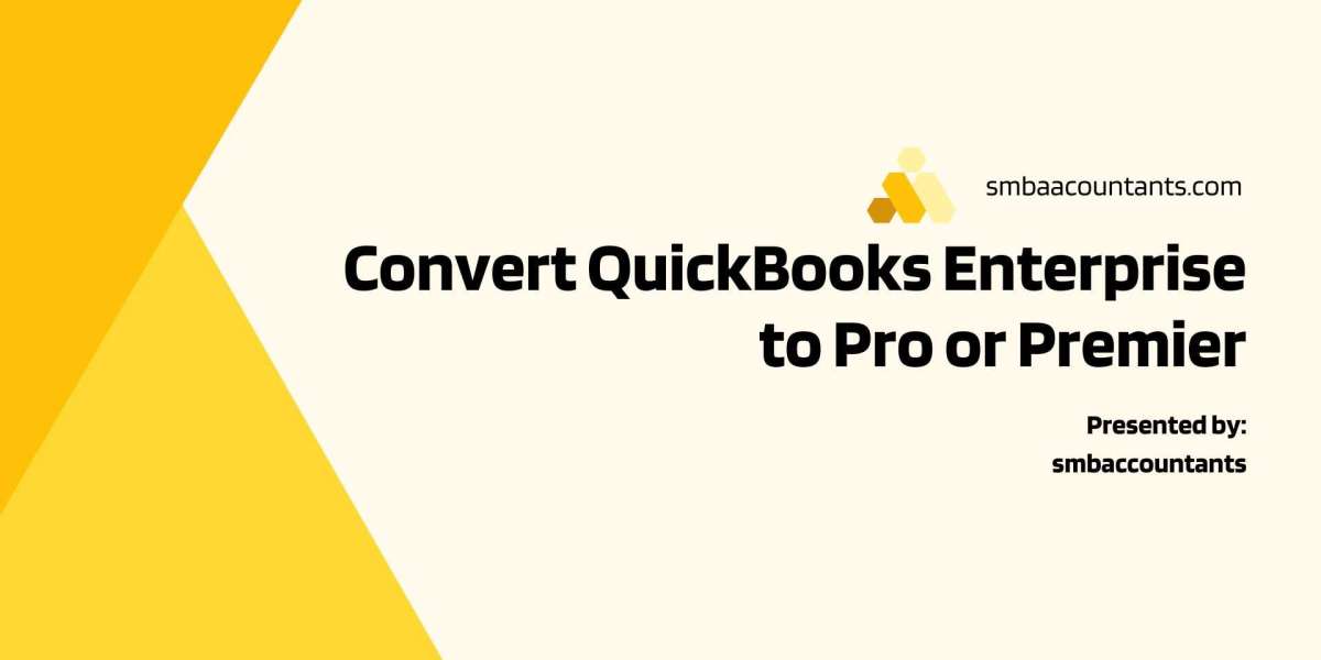 Converting QuickBooks Enterprise to Pro or Premier for Enhanced Performance