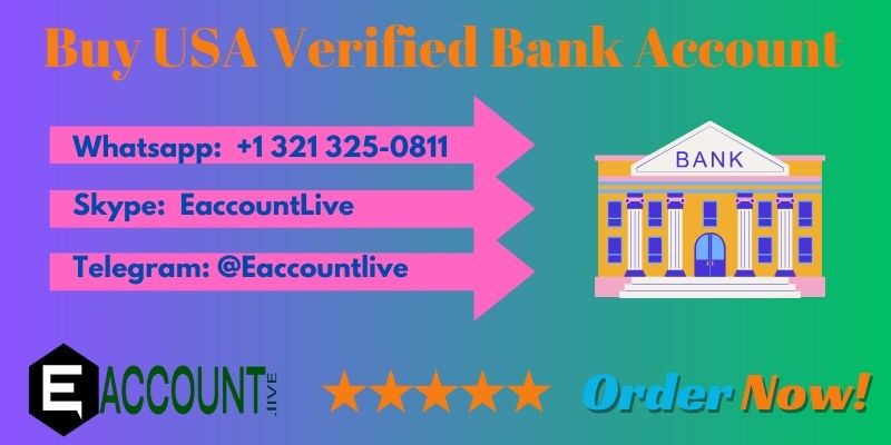 Buy usa verified bank account - safe for all transaction