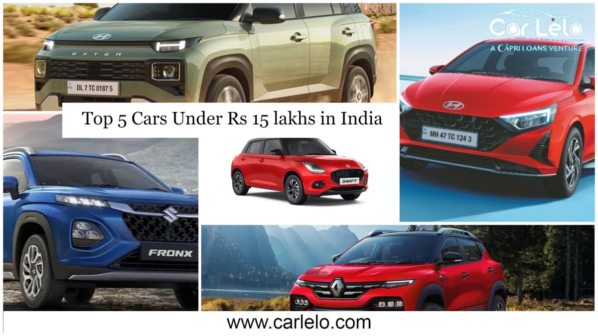 Top 5 Cars Under Rs 15 lakhs in India – Car Lelo
