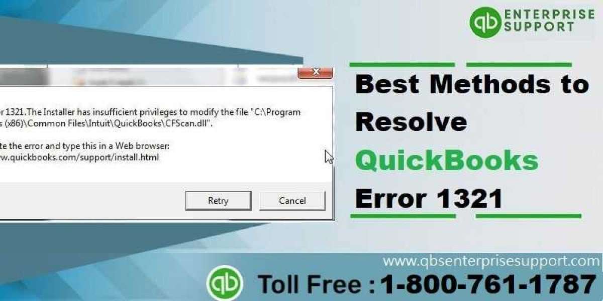 A Complete Guide to Troubleshoot QuickBooks Error 1321