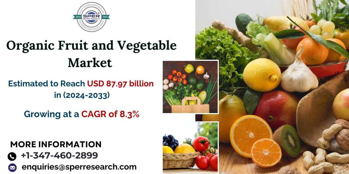 Organic Fruit and Vegetable Market Trends, Demand, Revenue, Share and Outlook 2033: SPER Market Research
