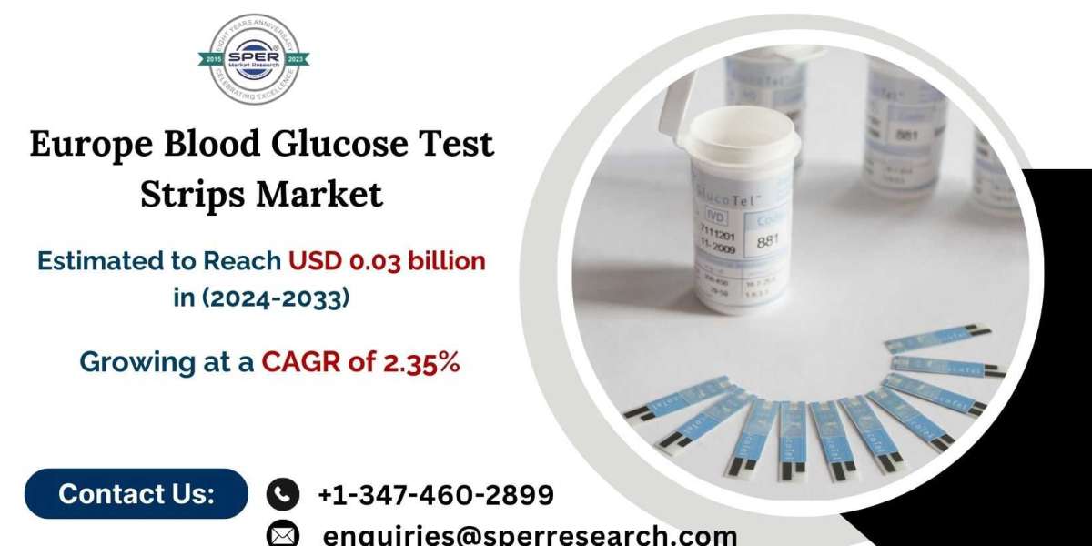 Europe Blood Glucose Test Strips Market Growth, Demand, Size-Share and Forecast 2033: SPER Market Research