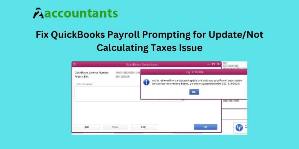 Fix QuickBooks Payroll Prompting for Update/Not Calculating Taxes Issue
