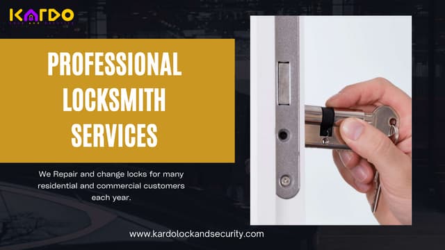 professional locksmith services Los Angeles.pptx