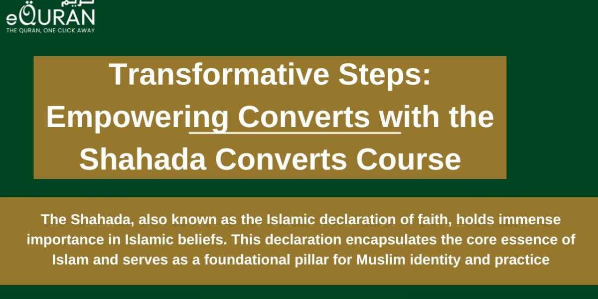 Transformative Steps: Empowering Converts with the Shahada Converts Course