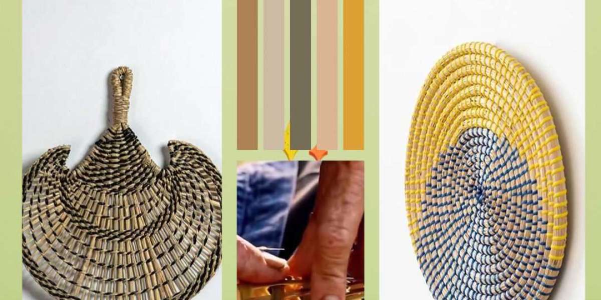 Fill a Blank Space with Beautiful Woven Basket Wall Decor