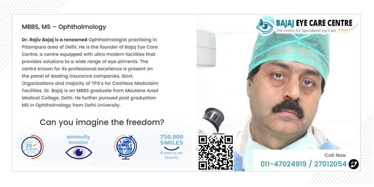 Unlocking Vision: Dr. Rajiv Bajaj, Leading Eye Specialist in Delhi