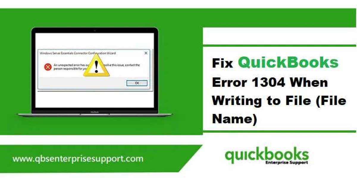 How to Resolve QuickBooks Error 1304? [Latest Methods]