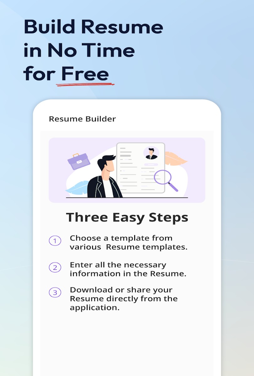 My Resume Builder CV Maker App | Bulk Post Ads