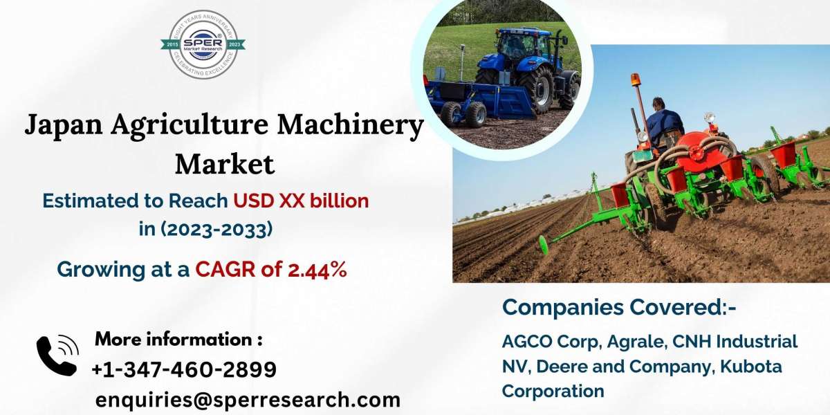 Japan Agriculture Tractor Market Trends, Growth, Demand and Future Outlook 2033: SPER Market Research