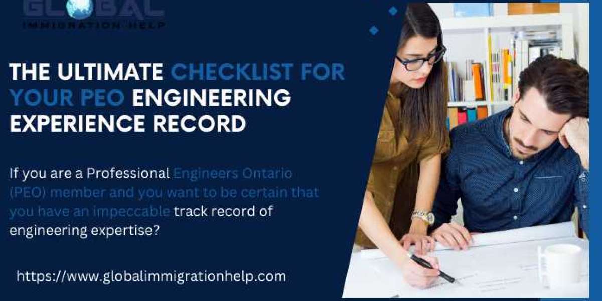 The Ultimate Checklist for Your PEO Engineering Experience Record