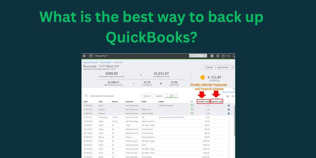 What is the best way to back up QuickBooks?