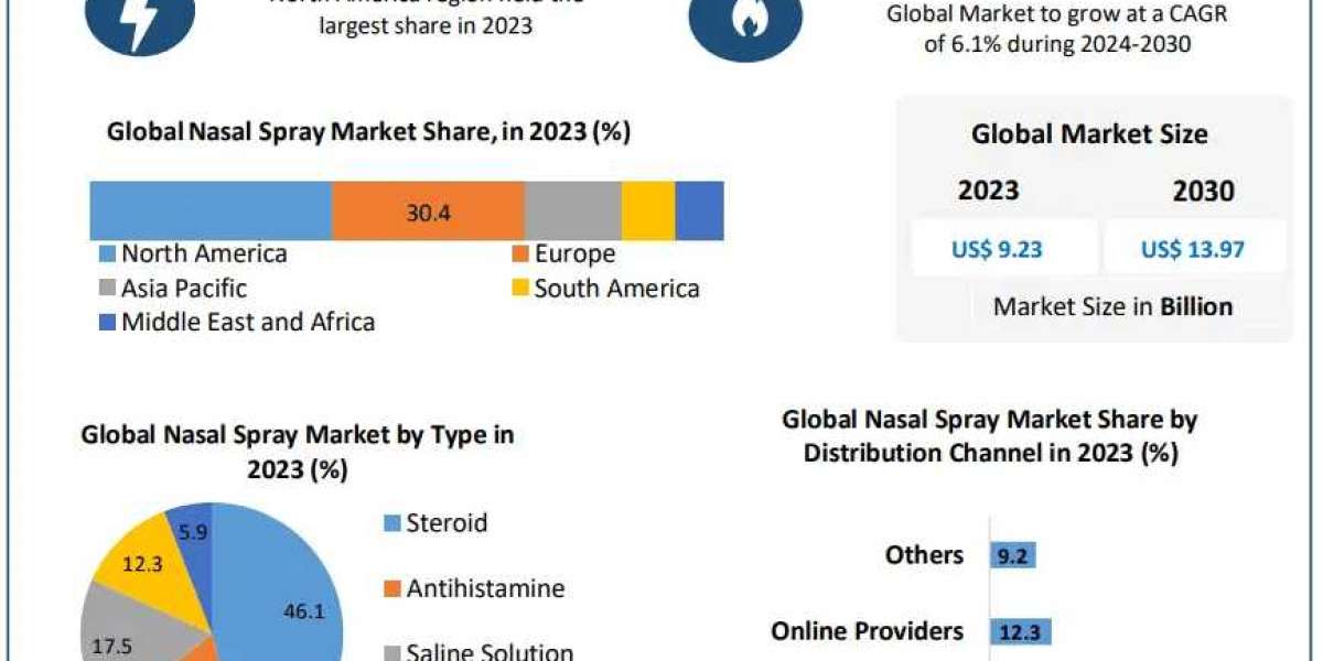 Nasal Spray Market Coordinated Visionaries: Market Size, Share, Trends, and Potential Opportunities | 2024-2030