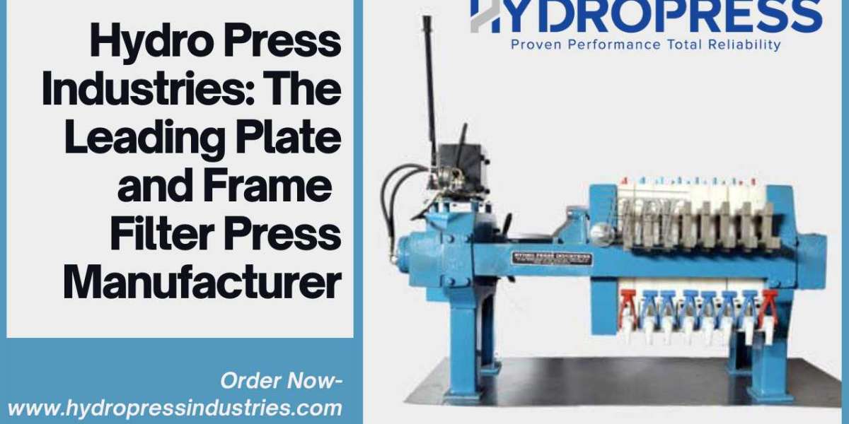 Hydro Press Industries: The Leading Plate and Frame Filter Press Manufacturer